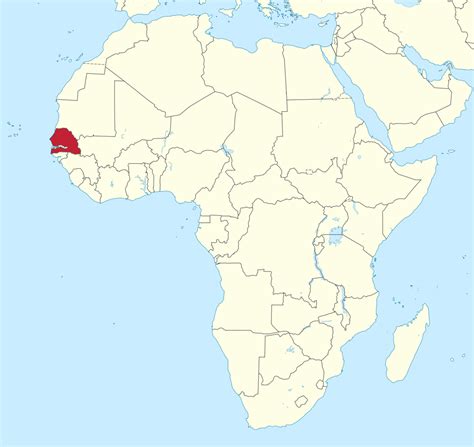 Lista 100 Imagen De Fondo Mapa De Senegal En Africa Lleno