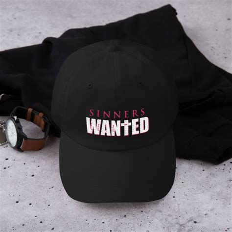 sinners wanted dad hat sinners wanted shop