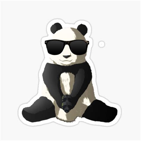 Panda Stickers Redbubble