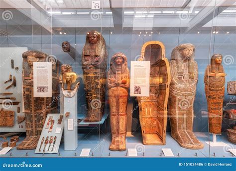 London United Kingdom May 13 2019 The British Museum London Hall Of Ancient Egypt