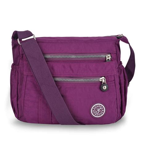 Vbiger Crossbody Bags For Women Multi Pocket Shoulder Bag Waterproof
