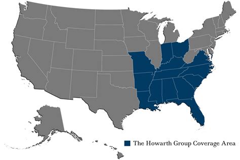 Need help with your assurant claim or policy? Coverage Map & Service Area | The Howarth Group