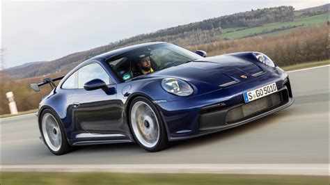 Porsche 911 Gt3 992 Mt Gentian Blue Metallic Youtube