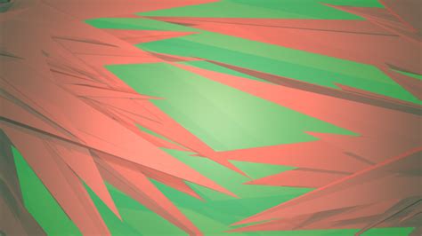 Simple Colorful Abstract Geometry Digital Art Artwork