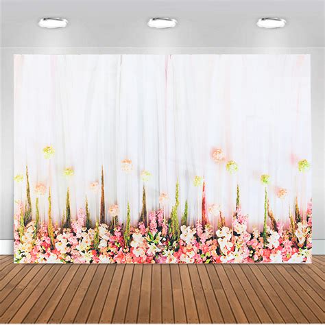 Romantic Rose Flower Photography Backdrops Background Wedding