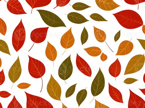 Free Group Of Different Colored Leaves Autumn Leaves Background Leafs
