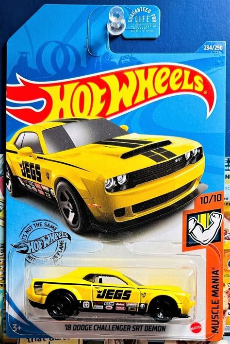 Jegs Hot Wheels Muscle Mania Dodge Challenger Srt Hot Sex Picture