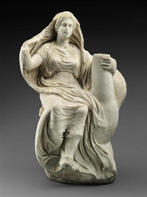 Statue Of Aphrodite Riding On A Goose Greek Late Classical Period About