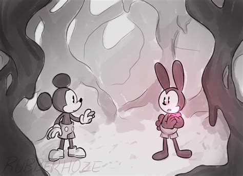 Oswald And Mickey Tumblr Arte De Mickey Mouse Dibujos Animados De