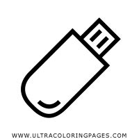 Usb Stick Ausmalbilder Ultra Coloring Pages