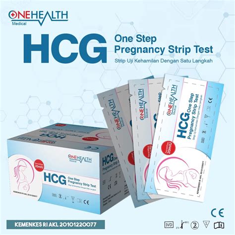 Jual Hcg Onehealth Tes Kehamilan Test Pack Shopee Indonesia