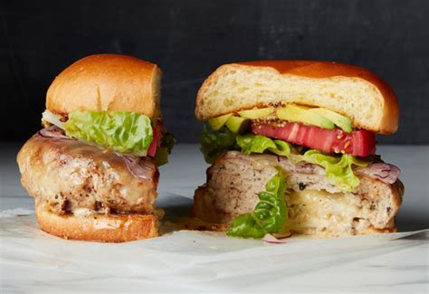 Cheddar Stuffed Turkey Burger With Avocado Recipe Nyt Cooking