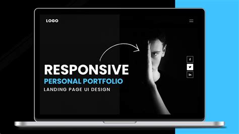 Responsive Portfolio Landing Page Website Design Tutorial Html Css