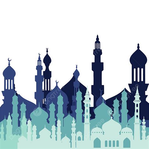 Vector Islam Masjid Illustration Icon Clipart Citypng