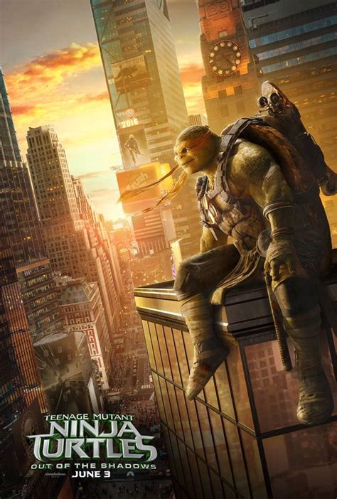 Teenage mutant ninja turtles out of the shadows. Teenage Mutant Ninja Turtles 2 Posters Take to the Skies ...