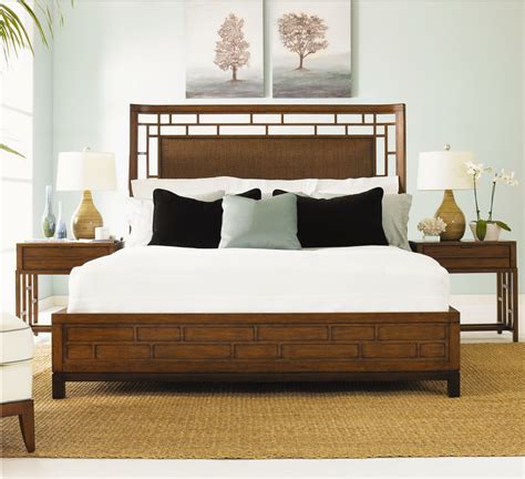 It has 8 drawers that allow you to this los altos panel configurable bedroom set features a contemporary shelter design wherein the headboard and footboard curve inward to the. Tommy Bahama | Tommy bahama bedroom furniture, Tommy ...