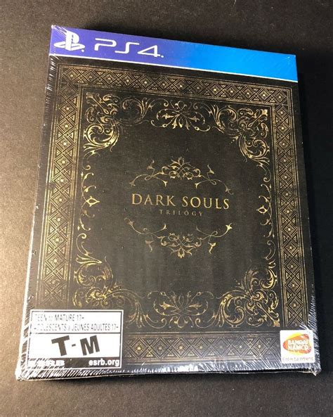 Dark Souls Trilogy 3 Game Disc In 1 Pack Steelbook