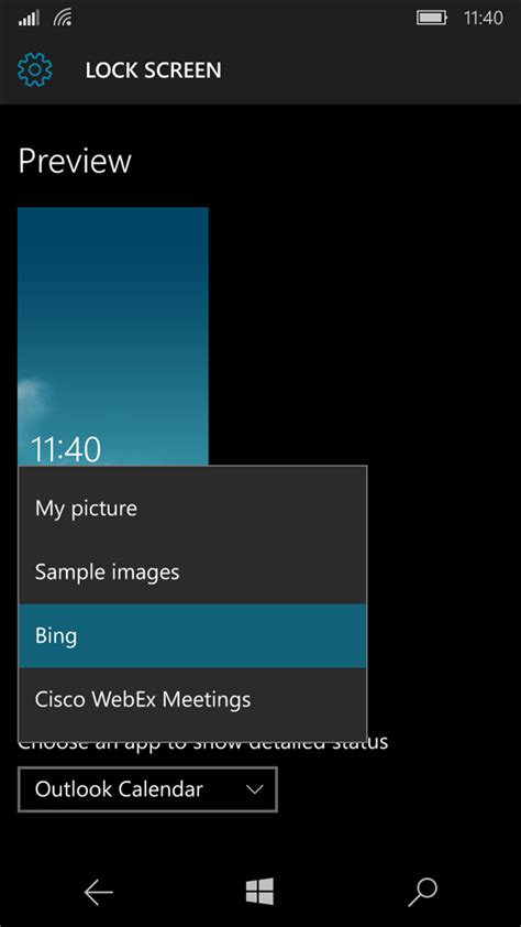 Wp10 Lock Screen Bing Does Not Refresh Microsoft Community