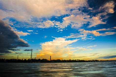 Scenic View Of Landscape Against Sky At Sunset · Free Stock Photo