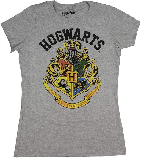 Best Harry Potter Juniors Hogwarts Crest Heather T Shirt Your Best Life