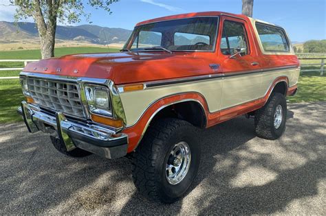 1979 Ford Bronco Ranger Xlt 4x4 For Sale On Bat Auctions Sold For