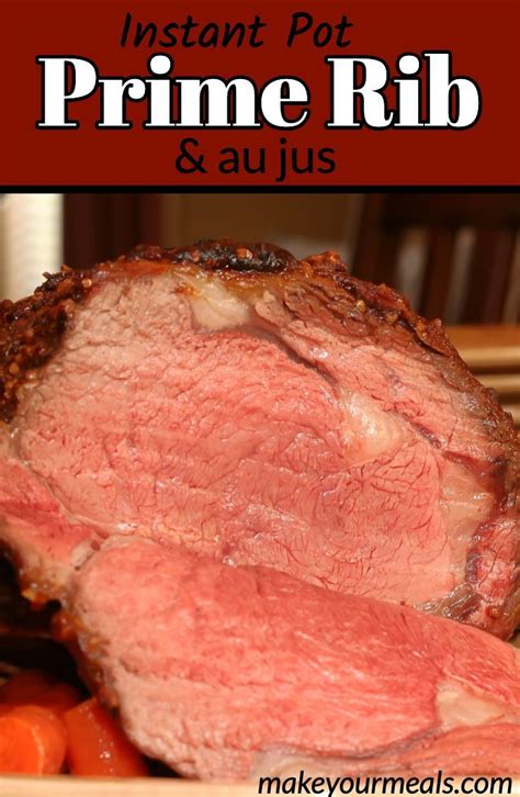 I used the recipe for the cook times for ribs my instapot. Instant Pot Prime Rib Roast | Recipe | Prime rib, Cooking ...