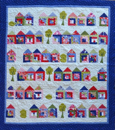 Tiny House Craze Pattern Digital Download House Quilt Block Quilts