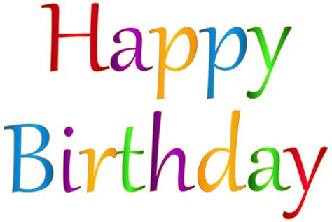 Happy Birthday Png Transparent Image Download Size X Px