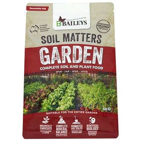 Baileys Soil Matters Garden Garden Fertiliser Lawn Doctor Turf Shop