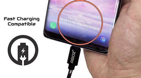 Agoz 10ft Usb C Fast Charge Cable For Lg Stylo 5 Lg Stylo 4 Stylo 4