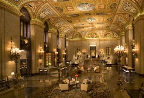 Lobby Of The Palmer House We Love The History Of The Hotel Chicago