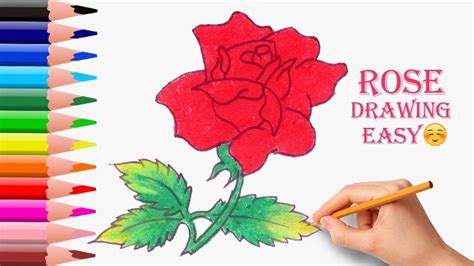 Https://tommynaija.com/draw/how To Draw A Beautiful Rose Video