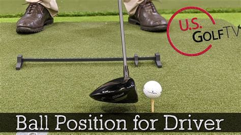 Proper Driver Ball Position For Amateur Golfers Youtube