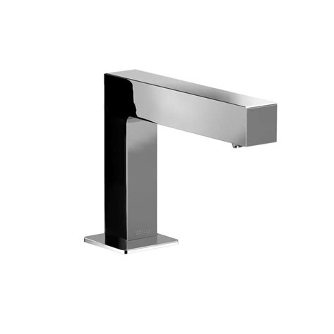 Toto has an extensive collection, including washbasin faucets in a wide range of heights, reaches and designs. TOTO Axiom Polished Chrome Touchless Single Hole Bathroom ...