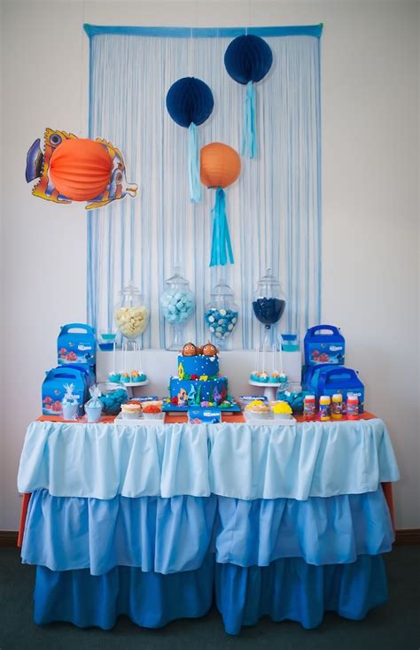 Descubre la mejor forma de comprar online. Kara's Party Ideas Finding Nemo Themed Birthday Party