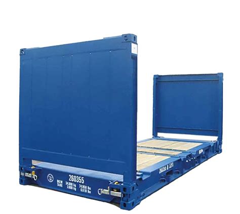 20ft Flat Rack Container Custom Containers