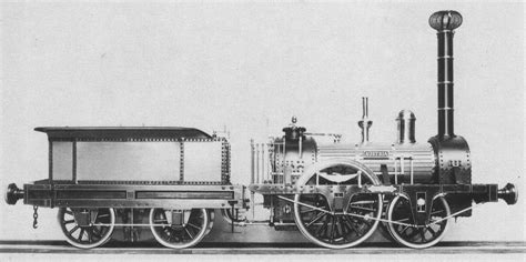 The First Locomotive In Austria In 1837 The First Steam Railway