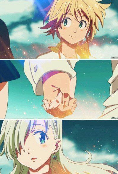Meliodas x Elizabeth -Nanatsu no Taizai,so sweet frame. # ...