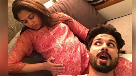 Shahid Kapoors Wife Mira Rajput Shares A Photo From Her Pregnancy Days