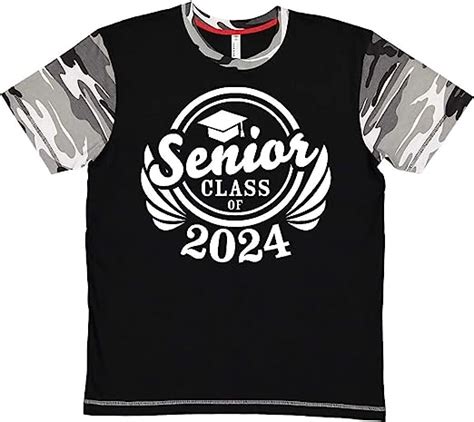 Inktastic Senior Class Of 2024 In White With Graduation Cap