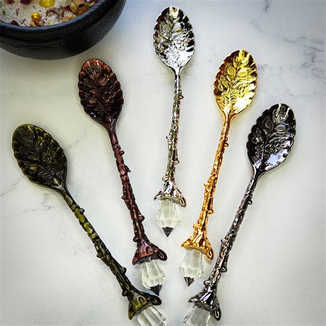 fairy crystal spoons little hands and nature