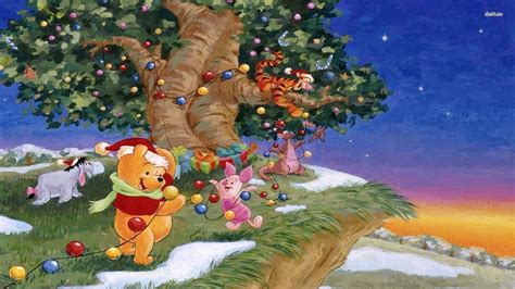 Winnie The Pooh Christmas Wallpapers Top Free Winnie The Pooh