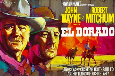 El Dorado 1966 John Wayne Robert Mitchum James Caan Howard Hawks