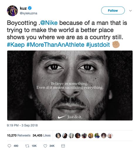29 Tweets About Colin Kaepernicks Explosive Nike Ad You Need To Read Today 22 Words