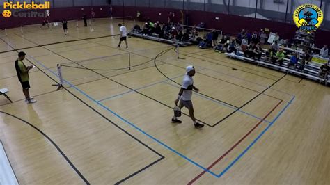 Singles pickleball strategy is much more about speed and power. International Indoor Pickleball Championships Men's ...