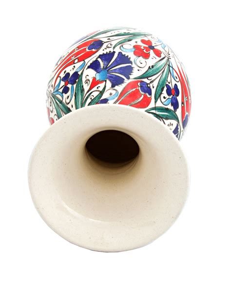 Handmade Handpainted Turkish Ottoman Ceramic Vase 79 Etsy