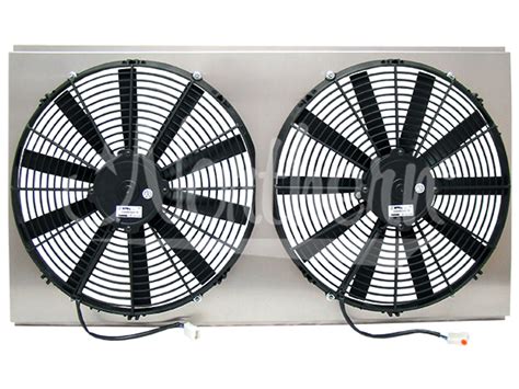 Electric Fan And Shroud Combo Kits Dual 16 Inch Electric Fan Shroud