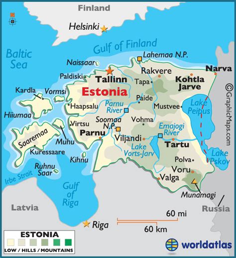 Map Of Estonia And Finland Share Map