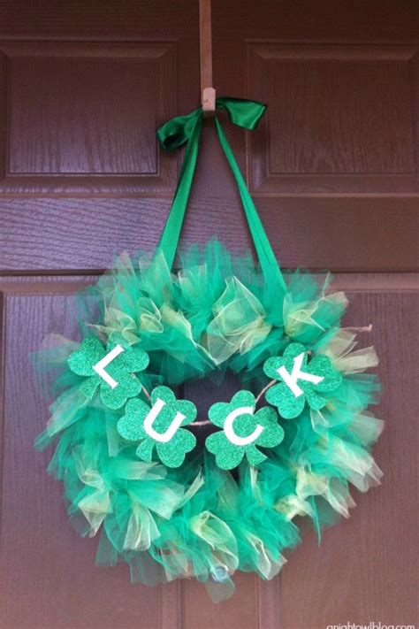 21 Diy St Patricks Day Wreaths