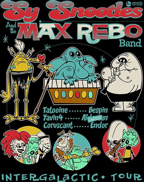 Max Rebo Band Tshirt Poster Digital Art By Joshua Williams Fine Art